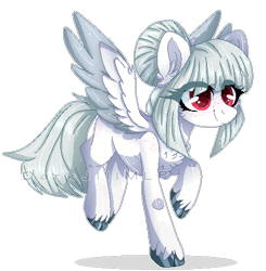 Size: 459x469 | Tagged: safe, artist:darkjillmlp123, oc, oc only, oc:cleo, pegasus, pony, female, mare, simple background, solo, transparent background