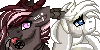 Size: 100x50 | Tagged: safe, artist:inspiredpixels, oc, oc only, pony, animated, blinking, bust, duo, gif, pixel art