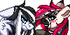 Size: 100x50 | Tagged: safe, artist:inspiredpixels, oc, oc only, pony, animated, blinking, bust, floppy ears, gif, pixel art, simple background, transparent background