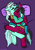 Size: 1410x2000 | Tagged: safe, artist:sexygoatgod, lyra heartstrings, oc, oc:razzmatazz gleam, hybrid, pegasus, pony, unicorn, g4, canon x oc, clothes, cuddling, duo, hoodie, sleeping