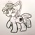 Size: 1024x1024 | Tagged: safe, artist:zutcha, apple bloom, earth pony, pony, g4, doodle, female, filly, solo