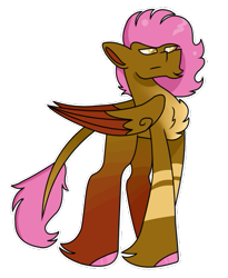 Size: 419x511 | Tagged: safe, artist:goldlines005, oc, oc only, pegasus, pony, chest fluff, colored hooves, frown, leonine tail, male, pegasus oc, simple background, stallion, transparent background, two toned wings, wings