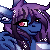 Size: 50x50 | Tagged: safe, artist:inspiredpixels, oc, oc only, pony, animated, blinking, bust, gif, pixel art, solo