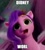 Size: 500x559 | Tagged: safe, edit, edited edit, edited screencap, editor:icicle-niceicle-1517, screencap, pipp petals, pegasus, pony, g5, my little pony: a new generation, 3d, caption, didney worl, faic, female, i can see forever, image macro, imgflip, mare, meme, open mouth, solo, text, wat