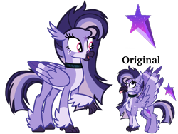 Size: 4500x3375 | Tagged: safe, artist:avatarmicheru, oc, oc only, oc:nightfall comet, classical hippogriff, hippogriff, hybrid, female, interspecies offspring, offspring, parent:mordecai, parent:twilight sparkle, parents:mordetwi, simple background, solo, transparent background