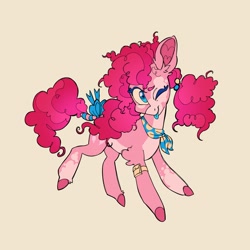 Size: 2008x2008 | Tagged: safe, artist:_psiionix_, pinkie pie, earth pony, pony, g4, high res, redesign, solo