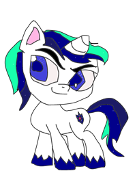 Size: 1171x1458 | Tagged: safe, artist:goldlines005, shining armor, pony, unicorn, g4.5, little miss fortune, my little pony: pony life, spoiler:pony life s02e20, 1000 hours in ms paint, male, simple background, smiling, solo, stallion, transparent background, unshorn fetlocks