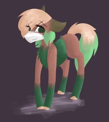 Size: 2120x2363 | Tagged: safe, artist:artfestation, oc, oc only, earth pony, pony, chest fluff, coat markings, colored hooves, earth pony oc, eyelashes, female, high res, mare, simple background, smiling, socks (coat markings), solo