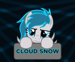 Size: 1195x1000 | Tagged: safe, artist:trigger_movies, oc, oc only, oc:cloudsnow, pegasus, pony, animated, dancing, gif, headbob, solo