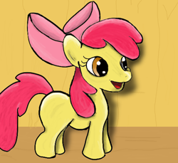 Size: 480x440 | Tagged: safe, artist:capekall, apple bloom, earth pony, pony, g4, female, filly, solo