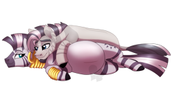 Size: 1280x720 | Tagged: safe, artist:faith-wolff, zecora, oc, g4, canon x oc, female, male, pregnant, shipping, straight