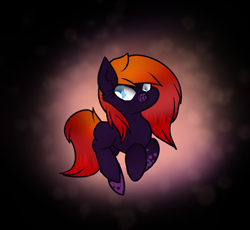 Size: 1044x960 | Tagged: safe, artist:aonairfaol, oc, oc only, earth pony, pony, abstract background, earth pony oc, smiling, solo