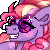 Size: 50x50 | Tagged: safe, artist:inspiredpixels, oc, oc only, pony, animated, bust, gif, solo