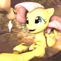 Size: 600x600 | Tagged: safe, artist:aclp films, discord, fluttershy, draconequus, pegasus, pony, g4, 3d, ^^, absurd file size, absurd gif size, animated, cropped, cute, daaaaaaaaaaaw, eyes closed, female, gif, leaves, male, mare, ship:discoshy, shipping, shyabetes, source filmmaker, straight, swinging, tree