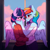 Size: 1494x1500 | Tagged: safe, artist:kaito_wivil, artist:mrscroup, rainbow dash, twilight sparkle, alicorn, pegasus, anthro, g4, adorasexy, arm on shoulder, bedroom eyes, blushing, clothes, cloud, colored ear fluff, cute, dashabetes, duo, duo female, ear fluff, eye contact, eyelashes, female, hand on cheek, hand on hip, hand on shoulder, holding head, horn, hug, imminent kissing, lesbian, lidded eyes, long nails, looking at each other, off shoulder, purple eyes, red eyes, sexy, ship:twidash, shipping, sky, sky background, smiling, spread wings, sweater, turtleneck, twiabetes, twilight sparkle (alicorn), window, wings