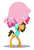 Size: 1280x1905 | Tagged: safe, edit, editor:lupin quill, cheese sandwich, pinkie pie, earth pony, pony, flurry heart's story, g4, belly, big belly, big smile, bipedal, bow, carrying, chonk, chubby cheeks, clothes, fat, fat edit, fat fetish, female, fetish, grin, hawaiian shirt, heavy, holding up, jiggle, lifting, male, morbidly obese, obese, older, older cheese sandwich, older pinkie pie, piggy pie, pudgy pie, rolls of fat, ship:cheesepie, shipping, shirt, simple background, smiling, straight, struggling, sweat, sweatdrops, transparent background, wobbling