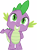 Size: 3000x4092 | Tagged: safe, artist:cloudy glow, spike, dragon, g4, my little pony: friendship is magic, spike at your service, .ai available, cute, grin, male, nervous, nervous smile, simple background, smiling, solo, spikabetes, transparent background, vector