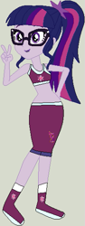Size: 205x543 | Tagged: safe, artist:jadeharmony, sci-twi, twilight sparkle, equestria girls, g4, crossover, exeron fighters, exeron outfit, martial arts kids, martial arts kids outfits