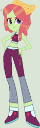 Size: 177x568 | Tagged: safe, artist:jadeharmony, tree hugger, equestria girls, g4, crossover, equestria girls-ified, exeron fighters, exeron outfit, martial arts kids