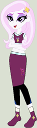 Size: 161x545 | Tagged: safe, artist:jadeharmony, fleur-de-lis, equestria girls, g4, crossover, exeron fighters, exeron outfit, martial arts kids