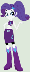 Size: 246x588 | Tagged: safe, artist:jadeharmony, rarity, equestria girls, g4, crossover, exeron fighters, exeron outfit, martial arts kids