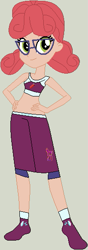 Size: 195x557 | Tagged: safe, artist:jadeharmony, alizarin bubblegum, equestria girls, g4, crossover, exeron fighters, exeron outfit, martial arts kids
