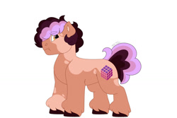 Size: 1280x854 | Tagged: safe, artist:itstechtock, oc, oc only, oc:dreamcast, earth pony, pony, colt, male, offspring, parent:apple bytes, parent:button mash, simple background, solo, white background