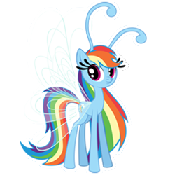 Size: 274x274 | Tagged: artist needed, safe, gameloft, rainbow dash, breezie, g4, it ain't easy being breezies, breeziefied, simple background, species swap, transparent background, vector