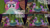 Size: 1280x720 | Tagged: safe, edit, edited screencap, editor:quoterific, screencap, pinkie pie, spike, twilight sparkle, earth pony, pony, unicorn, g4, it's about time, season 2, ^^, eyes closed, female, male, mare, open mouth, smiling, unicorn twilight