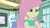 Size: 3410x1920 | Tagged: safe, screencap, blueberry cake, fluttershy, trixie, a little birdie told me, equestria girls, g4, my little pony equestria girls: better together, background human, chalk, clothes, crossed arms, female, geode of fauna, hoodie, jewelry, magical geodes, necklace, open mouth