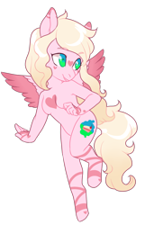 Size: 900x1400 | Tagged: safe, artist:lavvythejackalope, oc, oc only, pegasus, anthro, unguligrade anthro, breasts, featureless breasts, pegasus oc, simple background, smiling, solo, tattoo, transparent background, wings