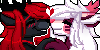 Size: 100x50 | Tagged: safe, artist:inspiredpixels, oc, oc only, pony, duo, eyes closed, pixel art