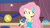 Size: 3410x1920 | Tagged: safe, screencap, fluttershy, best in show: the victory lap, equestria girls, g4, my little pony equestria girls: better together, best in show logo, female, geode of fauna, hairpin, jewelry, magical geodes, microphone, necklace, smiling, solo