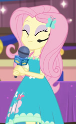 Size: 1021x1672 | Tagged: safe, screencap, fluttershy, best in show: the victory lap, equestria girls, g4, my little pony equestria girls: better together, cropped, solo