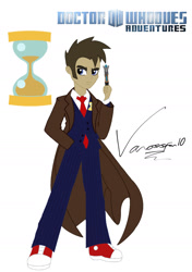 Size: 1280x1816 | Tagged: safe, artist:reg-d-fanfiction, artist:vanossfan10, doctor whooves, time turner, equestria girls, g4, converse, cutie mark, doctor who, doctor whooves adventures, equestria girls-ified, logo, shoes, sonic screwdriver, timelord