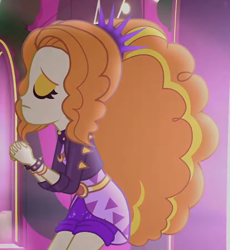 Size: 562x610 | Tagged: safe, screencap, adagio dazzle, equestria girls, find the magic, g4, my little pony equestria girls: better together, cropped, solo