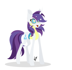 Size: 2373x2330 | Tagged: safe, artist:donnie-moon, rarity, pony, unicorn, g4, clothes, female, high res, horn, hypnosis, hypnotized, mare, mind control, signature, simple background, smiling, solo, swirly eyes, transparent background, uniform, wonderbolt trainee uniform