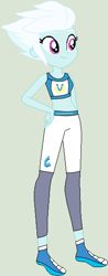 Size: 686x1755 | Tagged: safe, artist:jadeharmony, fleetfoot, equestria girls, g4, crossdressing, equestria girls-ified, exeron fighters, exeron outfit, martial arts kids