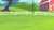 Size: 1280x720 | Tagged: safe, screencap, flight to the finish, g4, my little pony: friendship is magic, background, bush, cloud, fence, mountain, no pony, ponyville, ponyville schoolhouse, scenic ponyville, tree