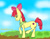 Size: 1280x999 | Tagged: safe, artist:brightsunrise, apple bloom, earth pony, pony, worm, g4, female, filly, neckerchief