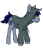 Size: 768x896 | Tagged: safe, artist:multiverseequine, derpibooru exclusive, oc, oc only, oc:blue screen, pony, unicorn, bags under eyes, bottomless, clothes, full body, hood up, hoodie, horn, male, partial nudity, simple background, skinny, solo, thin, transparent background, unicorn oc