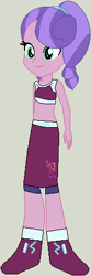 Size: 155x467 | Tagged: safe, artist:jadeharmony, cloudy spinel, equestria girls, g4, clothes, crossover, equestria girls-ified, exeron fighters, exeron outfit, female, martial arts kids