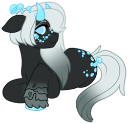 Size: 938x910 | Tagged: safe, artist:mourningfog, oc, oc only, pony, solo