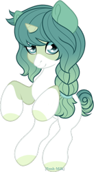 Size: 390x712 | Tagged: safe, artist:mourningfog, oc, oc only, pony, solo