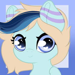 Size: 500x500 | Tagged: safe, artist:mourningfog, oc, oc only, pony, solo