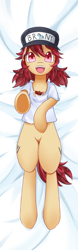 Size: 1600x5120 | Tagged: safe, artist:night liddell, oc, oc:conpone, /mlp/, /mlp/ con, body pillow