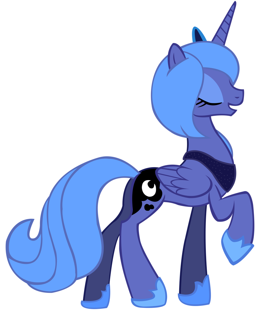 2688351 Safe Artistlaszlvfx Princess Luna Pony G4 Absurd