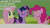 Size: 1280x720 | Tagged: safe, edit, edited screencap, editor:quoterific, screencap, fluttershy, pinkie pie, twilight sparkle, alicorn, earth pony, pegasus, pony, g4, my little pony: friendship is magic, season 5, what about discord?, eyes closed, female, mare, open mouth, smiling, trio, twilight sparkle (alicorn)