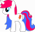 Size: 5102x4742 | Tagged: safe, artist:lunasquee, derpibooru exclusive, oc, oc only, oc:daylight dream, pony, unicorn, absurd resolution, blue eyes, female, gradient mane, mare, simple background, smiling, solo, standing, transparent background, vector