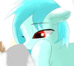 Size: 272x242 | Tagged: safe, artist:edenpegasus, oc, oc only, pony, reading, solo